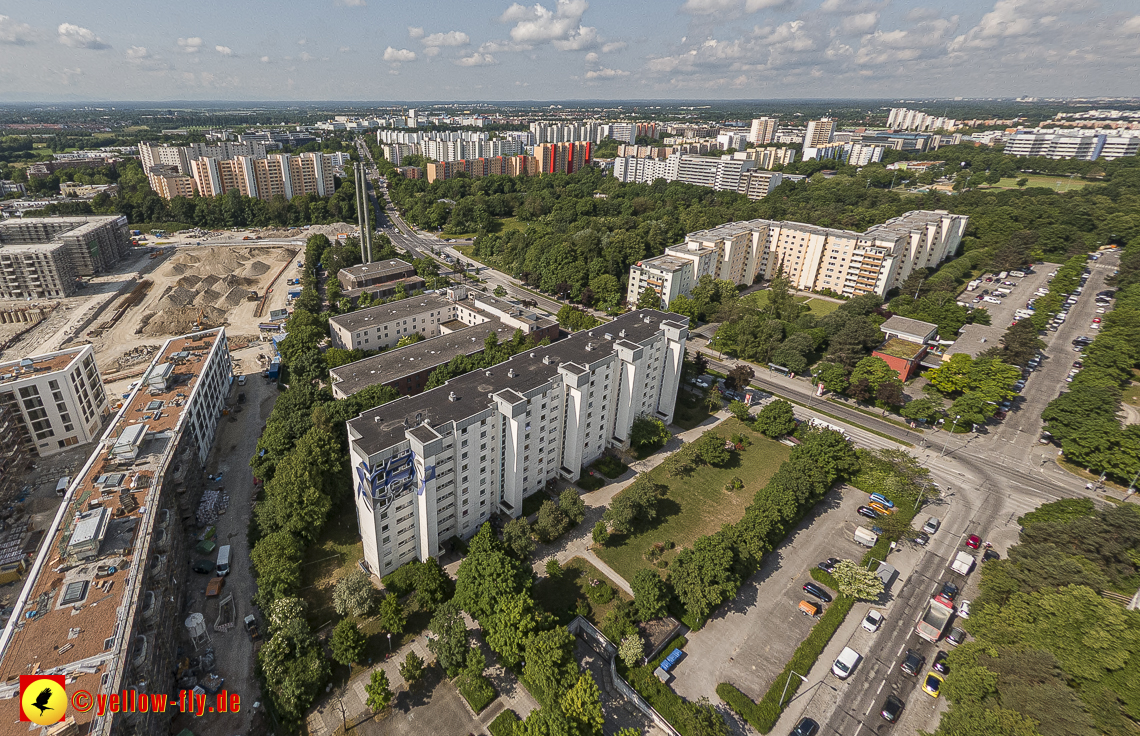 07.06.2023 - Graffiti am Karl-Marx-Ring in Neuperlach